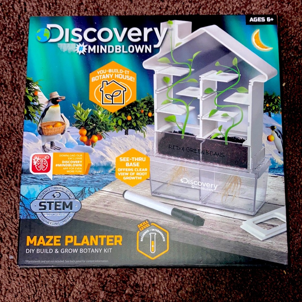 Maze planter (Discovery Mindblown)